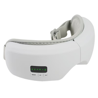 Digitales Augenmassagegerät mit Luftdruck-Vibrationen Wärmekompression Musikfunktion 1200mAh Akku für Effektive Augenbelastungs-Linderung
