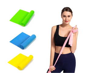 Kustom Aerobik Eco Lateks Theraband Rolling Resistensi <span class=keywords><strong>Band</strong></span> dengan Logo Harga Terjangkau - Product Image 5