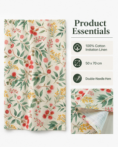 Essuie-tout en coton imprimé de qualité supérieure pour collection de souvenirs de boutique, cadeaux de détail et commandes en gros - Product Image 4