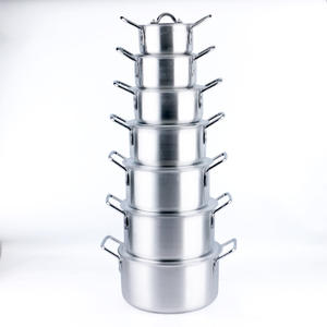 Sıcak satış 7 In 1 alüminyum pres döküm TENCERE SETİ tencere seti fabrika doğrudan ticari ev mutfak tencere - Product Image 2