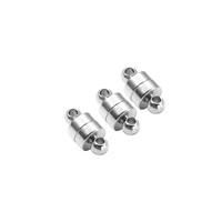 Ventes d'usine en acier inoxydable fermoir magnétique Bracelet collier fermoirs accessoires sans décoloration pour la fabrication de bijoux