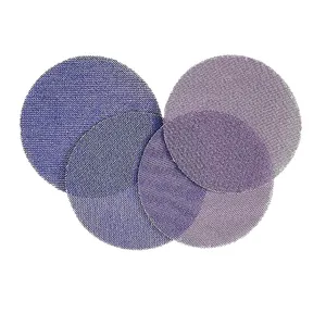 125mm 6inch Sand paper Net Excellent Cutting Performance Ceramic Mesh Sanding Disc Sandpaper Disc For Car Metal Polishing