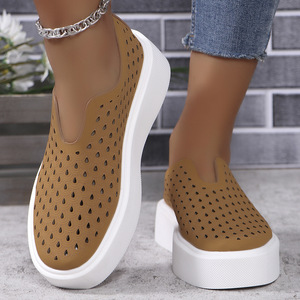 2025 nuevos zapatos deportivos informales para mujer, zapatos para caminar transpirables y versátiles 02 - Product Image 6