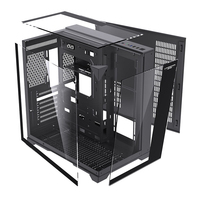 Boîtier PC Gamer CS083 personnalisé Micro ATX & ITX avec panneau en verre trempé, châssis de bureau BTX pour le gaming