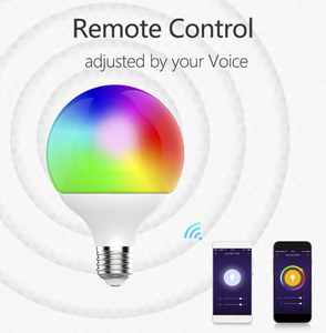 Tuya thông minh E27 <span class=keywords><strong>LED</strong></span> <span class=keywords><strong>Globe</strong></span> ánh sáng bóng đèn G95 Dimmable RGB <span class=keywords><strong>LED</strong></span> bóng đèn có thể điều chỉnh CCT AC <span class=keywords><strong>Power</strong></span> cho E26 B22 căn cứ theo âm nhạc tính năng - Product Image 5