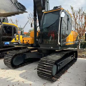 Excavatrice sur chenilles Hyundai R225 d'occasion d'origine coréenne, 22,2 tonnes, pelle de taille moyenne, matériel de construction d'occasion, faible nombre d'heures de fonctionnement - Product Image 3