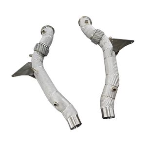 كونتاش الفولاذ المقاوم للصدأ Heatshield Downpipe ل Ferrari العادم Downpipe - Product Image 2