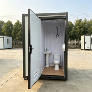 Bagno Prefabbricato Portatile per Esterni, Servizi Igienici Mobili per Cantieri Edili - Product Image 2