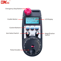 Control Remoto CNC Inalámbrico con Carga Tipo-C del Fabricante XHC MPG, Volante Electrónico con Codificación Modificable UWGP