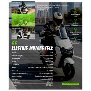 Moto Classique 80 km/h, Cyclomoteur Économique pour Adultes, Moto Simple 1500W - Product Image 4