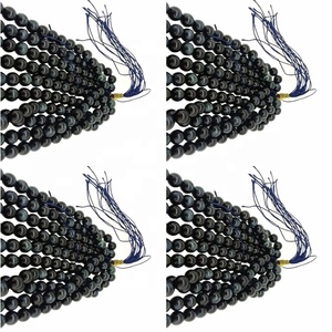 <span class=keywords><strong>Tigre</strong></span> blu con occhio di gatto perline 8mm pietra preziosa rotonda all'ingrosso - Product Image 6