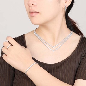 Simple 3A + CZ Zircon Collier <span class=keywords><strong>Ensemble</strong></span> <span class=keywords><strong>Pour</strong></span> Les Femmes De <span class=keywords><strong>Mariage</strong></span> <span class=keywords><strong>Ensemble</strong></span> De Bijoux De Mariée Bijoux <span class=keywords><strong>Femme</strong></span> Ensembl BN8363 Accessoires Cadeau - Product Image 2