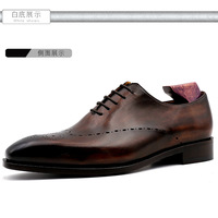 Blake Herren Kleid Schuhe Goodyear Welt Business Schuhe Qualität Herren schuhe Luxus hand gefertigte echte Leder Abends chuhe für Herren