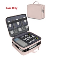Bolsa de Viaje Personalizada para Cable USB, Memoria USB, Tarjeta SD, Cámara, Bolsa de Transporte Electrónica Resistente al Agua y Duradera