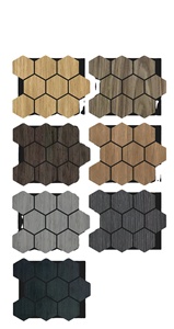 Panneau mural acoustique moderne et écologique en placage de bois pour l'<span class=keywords><strong>isolation</strong></span> <span class=keywords><strong>phonique</strong></span>, absorption acoustique hautement efficace, extérieur, salle de sport, hôtel - Product Image 4