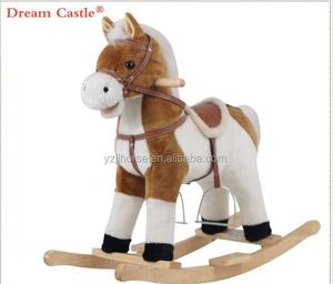 Prix d'usine pas cher en <span class=keywords><strong>bois</strong></span> bébé multicolore mignon Mini <span class=keywords><strong>cheval</strong></span> en peluche jouet rentable en peluche <span class=keywords><strong>cheval</strong></span> à <span class=keywords><strong>bascule</strong></span> - Product Image 3
