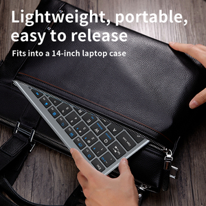 ชุดคีย์บอร์ดและเมาส์ไร้สายแบบพกพา ชาร์จผ่านพอร์ต Type-C ลดราคาสุดคุ้ม - Product Image 4