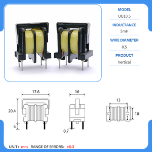 <span class=keywords><strong>Emc</strong></span> 라인 필터 EE10 30mH 가로형 초크 전원 공급 장치 오디오 증폭기 전압 변압기 PCB 어셈블리 - Product Image 5
