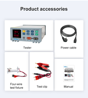 Analyseur de batterie intelligent Heltec Energy 0-55V 5A avec sortie USB pour test de banque d'alimentation mobile et d'adaptateur numérique