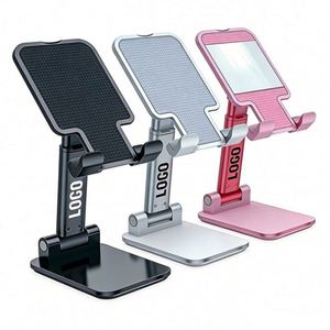 Wholesale Universal Foldable Logo Portable Desktop Phone Stand for Promotion Gift - Product Image 1