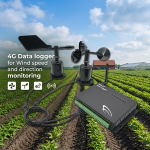 Anemómetro con Registro de Datos GPRS GSM, Monitoreo Remoto en Tiempo Real, Sensores de Temperatura - Product Image 1
