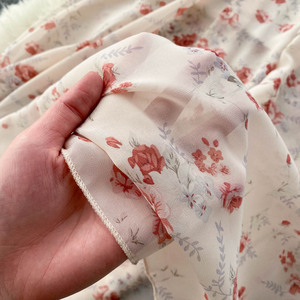 Abbondante modello stili signore estate <span class=keywords><strong>abito</strong></span> floreale manica corta svasata Backless elastico in vita doppio strato vestito Casual - Product Image 2