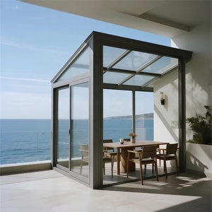 <span class=keywords><strong>Precio</strong></span> de fabricante Sunroom Pergola 4 Season Sunroom Vidrio templado a prueba de lluvia y nieve para exteriores Sunroom Pergola - Product Image 4