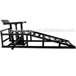 Hydraulische Auto Oprit Draagbare Auto Hijsen Ramps Auto Lift Service Voertuig Opritten Met 5 Ton Hydraulische Krik - Product Image 2