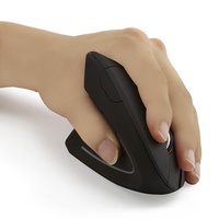 BAJEAL, Ratón Ergonómico Inalámbrico 2.4G con Receptor USB, Recargable, Vertical, para Mano Izquierda, para Manos Grandes, 6D, Superventas