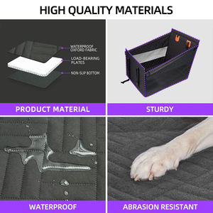 SUREWALHOME <span class=keywords><strong>Dog</strong></span> animali sedile posteriore auto cane amaca da viaggio trasportino traspirante per auto - Product Image 4