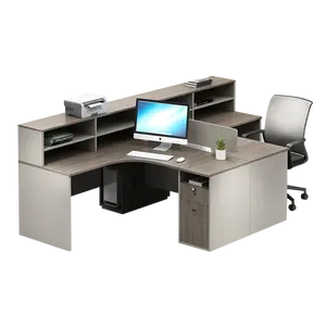 Sistem Meja Modular Furnitur Kantor Sistem Meja Modular Furnitur Kantor 4 Orang Meja Kantor