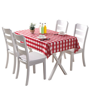 High quality home restaurant biodegradable table cloth printed PVC disposable recycled paper plastic degradable tablecloth
