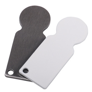 Aksesoris Troli Belanja Serbaguna: Gantungan Kunci Koin Dekorasi Sublimasi Desain Modern dan Cincin Belanja - Semua dalam Satu - Product Image 1