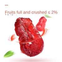 Walloonse gedroogde cranberry's, natuurlijk, 140g, gesneden voor bakken, speciaal zoet, instant gekonfijt fruit, Shandong, heerlijke snack, klein blikje
