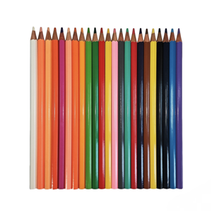 Crayons de couleur profonde en bois de tilleul souple EN71-9 de 7 pouces, 12/24 couleurs, Lapis De Cor, crayons de couleur pour les élèves et les artistes - Product Image 4