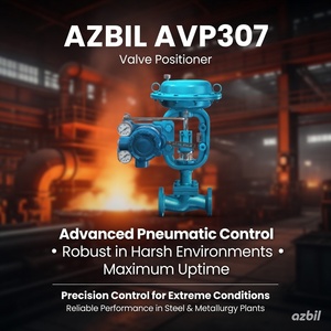 ตัวควบคุมวาล์วแบบดิจิตอลนิวเมติกฟิลด์บัส Azbil AVP307 สำหรับวาล์วควบคุมกระบวนการอุตสาหกรรม - Product Image 1