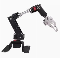 Bras robotique 6-DOF, main robotique à servomoteurs, griffe, pièces de voiture intelligentes, programmation de microcontrôleur DIY pour l'éducation