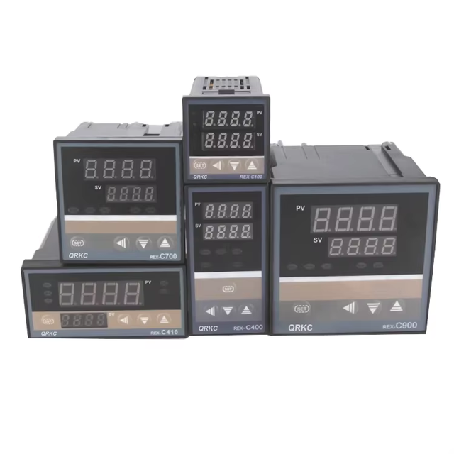 Digital Temperature Controller with LCD Display Wide Temperature Range 1°C Resolution for Industrial Heating Systems
