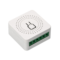 Max 16a Mini Module d'automatisation de commutateur intelligent WI-FI bricolage prend en charge le contrôle à 2 voies et fonctionne avec l'application Alexa Google Home Smart Life