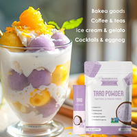 Poudre de racine de taro naturelle pure de qualité alimentaire en gros pour boisson Bubble Tea, avec soutien immunitaire et durée de conservation de 2 ans