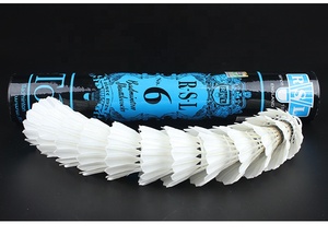 <span class=keywords><strong>RSL</strong></span> No.6 clase Cigu pluma de pato medio-amplio de bádminton Shuttlecock con fibra de placa + destrozado de la cabeza - Product Image 4