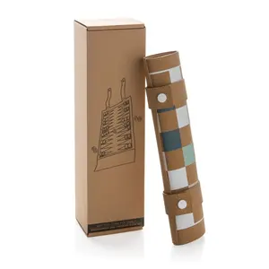 Cork <b>backgammon</b> checkers game <b>set</b> sustainable gadgets - Product Image 1