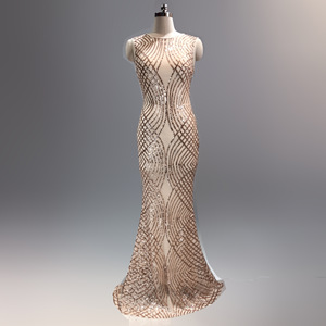 Vestido Largo <span class=keywords><strong>de</strong></span> Noche para Mujer, Nuevo, Elegante, Estilizador, Corte Sirena - Product Image 6