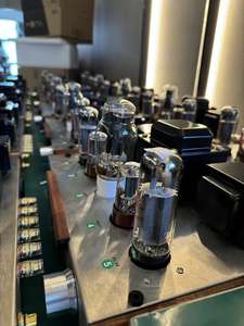 Классический усилитель Mona 220В 8Вт*2 для домашнего Hi-Fi с металлическим корпусом и ламповым усилителем GP-EL34 класса A с односторонним подключением 2.0 - Product Image 2