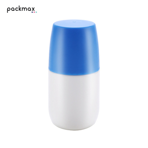Nuevo Aplicador de Líquido en Roll-On de 60 ml, Botella Recargable de PP Cilíndrica para Loción Corporal, Crema, Suero y Gel de Ducha - Product Image 1