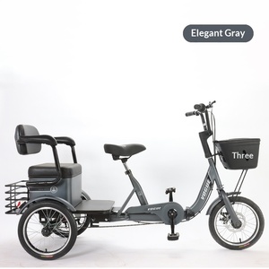 <span class=keywords><strong>Bicicleta</strong></span> <span class=keywords><strong>de</strong></span> <span class=keywords><strong>Tres</strong></span> <span class=keywords><strong>Ruedas</strong></span> para Personas Mayores, Diseño <span class=keywords><strong>Plegable</strong></span> que Ahorra Esfuerzo, Cuadro <span class=keywords><strong>de</strong></span> Acero <span class=keywords><strong>de</strong></span> Alto Carbono, Freno <span class=keywords><strong>de</strong></span> Disco, Capacidad <span class=keywords><strong>de</strong></span> Carga <span class=keywords><strong>de</strong></span> 200 kg - Product Image 6
