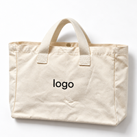 Tas Belanja Kanvas dengan Logo Kustom dan Pegangan Panjang untuk Koleksi Toko Hadiah Museum Grosir untuk Pembeli Ritel Museum.