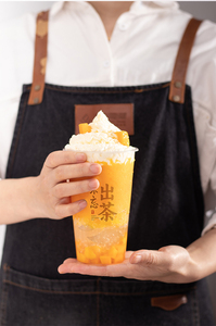 Xoài những người yêu thích đầy đủ hương vị xoài bột nước giải khát giàu thịt và hương vị trái cây và nước ép rau tập trung trong bao bì hộp - Product Image 4