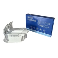 OWNSWING Lot de 4 attaches de drap avec bandes de verrouillage, attaches d'angle en plastique pour maintenir les draps en place, attaches de lit pour la maison