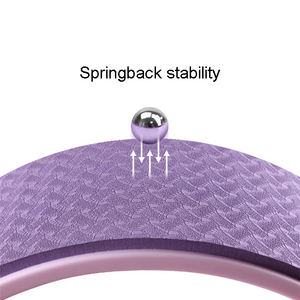 Prix de vente direct d'usine, accessoires de yoga et de fitness écologiques, roue de yoga en TPE - Product Image 3